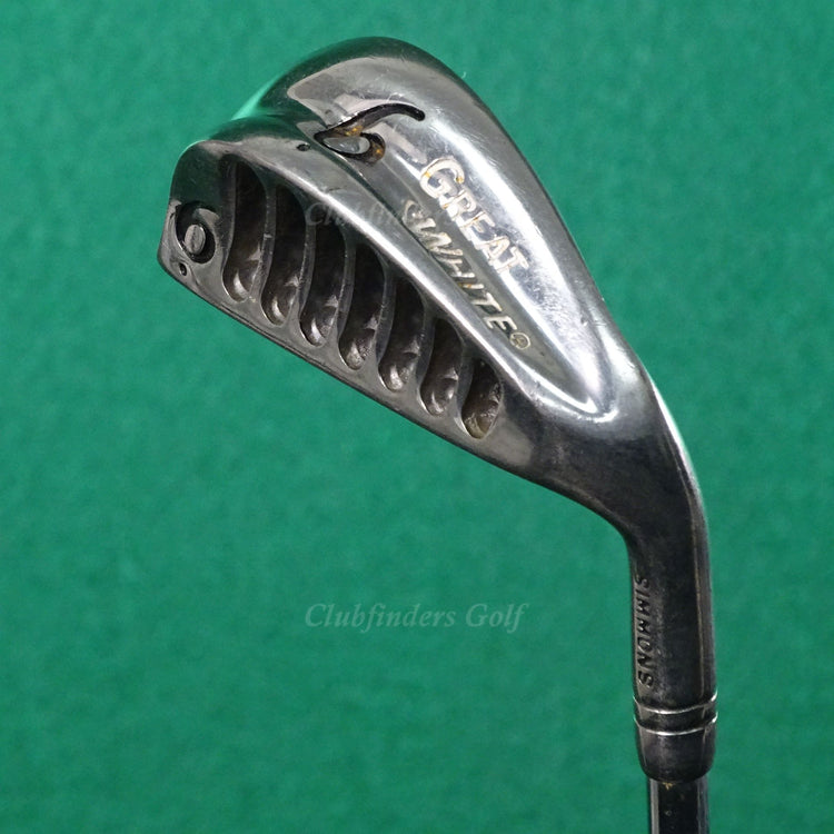 Sigma Golf Simmons Great White Single 6 Iron Factory Steel Stiff Tiger Shark