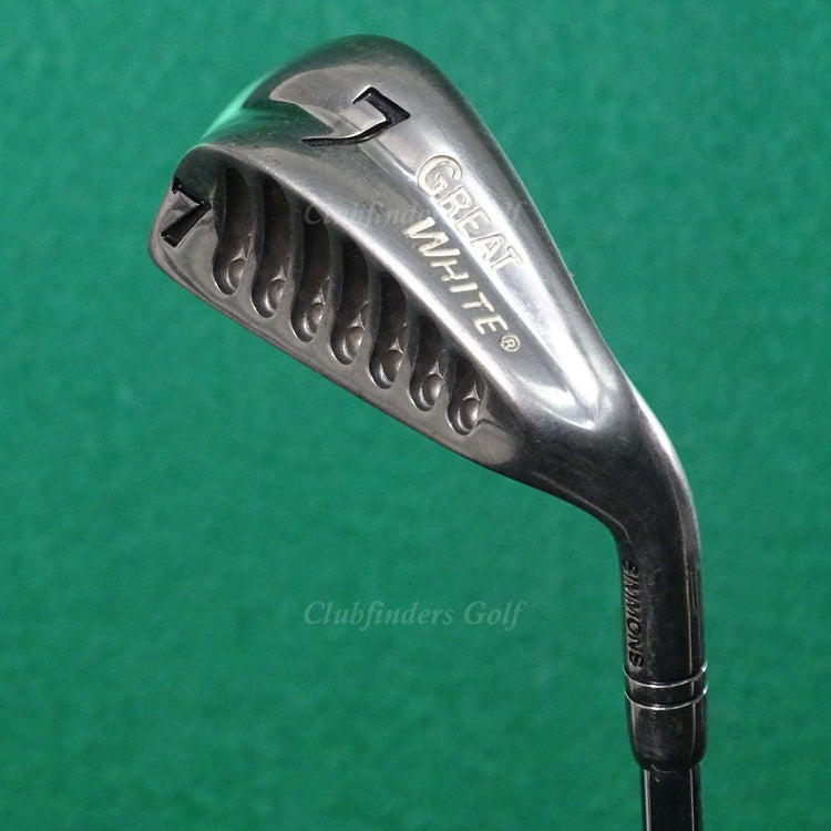 Sigma Golf Simmons Great White Single 7 Iron Factory Steel Stiff Tiger Shark