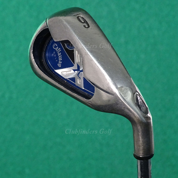 Callaway X-18 Single 6 Iron True Temper Dynamic Gold Sensicore Steel Regular