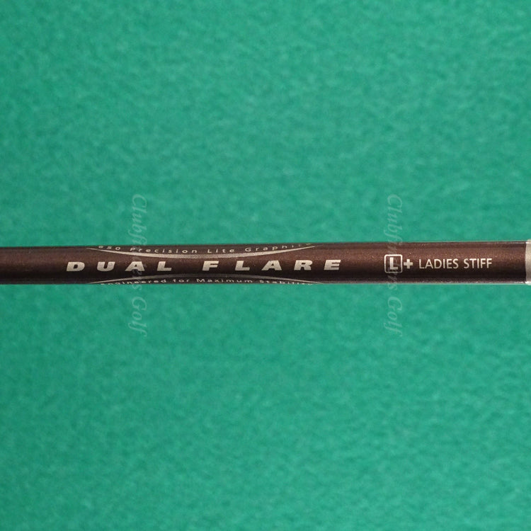 Lady Lynx Crystal Cat Ti Single 8 Iron Factory Dual Flare Graphite Ladies Stiff