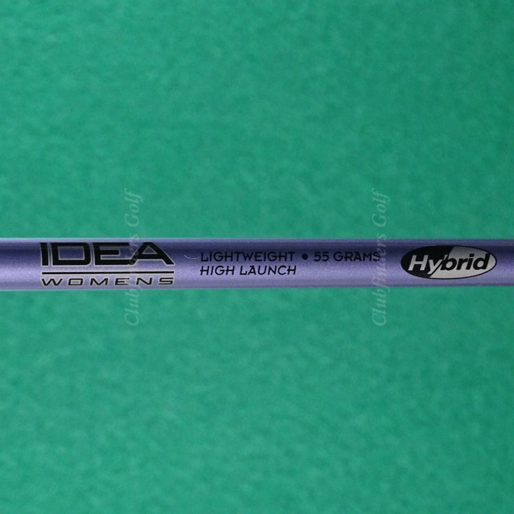 Lady Adams Golf Idea a2OS Hybrid 4 Iron Factory Aldila 55g Graphite Ladies