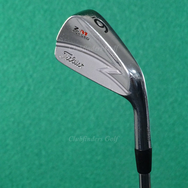 Titleist ZM Forged Single 6 Iron True Temper Dynamic Gold S300 Steel Stiff