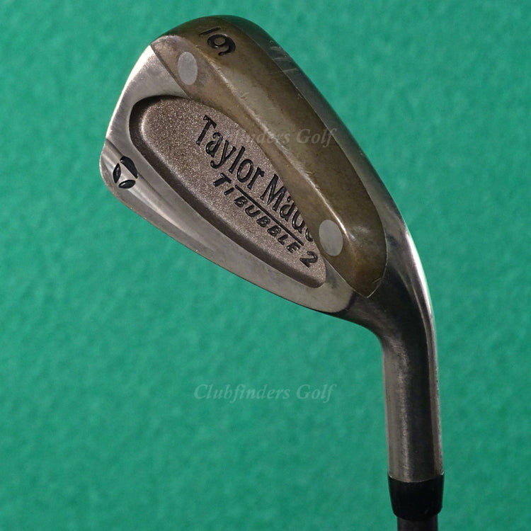 TaylorMade Ti Bubble 2 Single 6 Iron Factory S-90 Bubble 2 Graphite Stiff