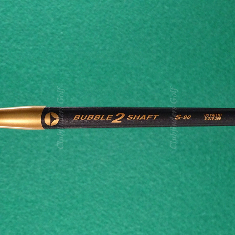 TaylorMade Ti Bubble 2 Single 6 Iron Factory S-90 Bubble 2 Graphite Stiff