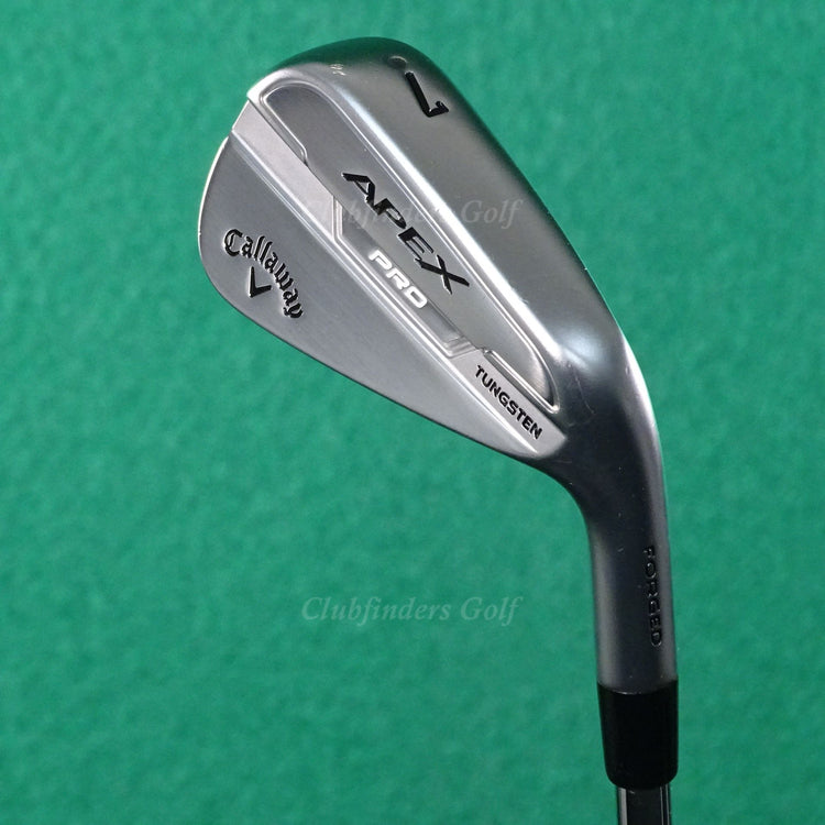 Callaway Apex Pro 2021 Forged Single 7 Iron Elevate ETS 115 VSS Pro Steel Stiff