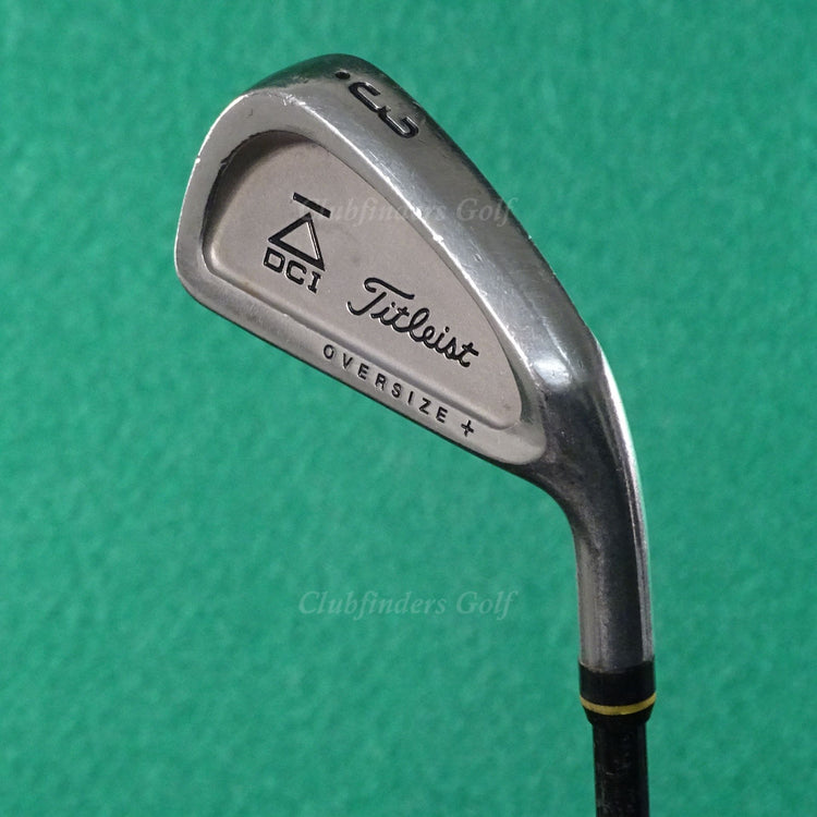 Titleist DCI Black Oversize+ Single 3 Iron Carbon Tour 5.0 Graphite Regular