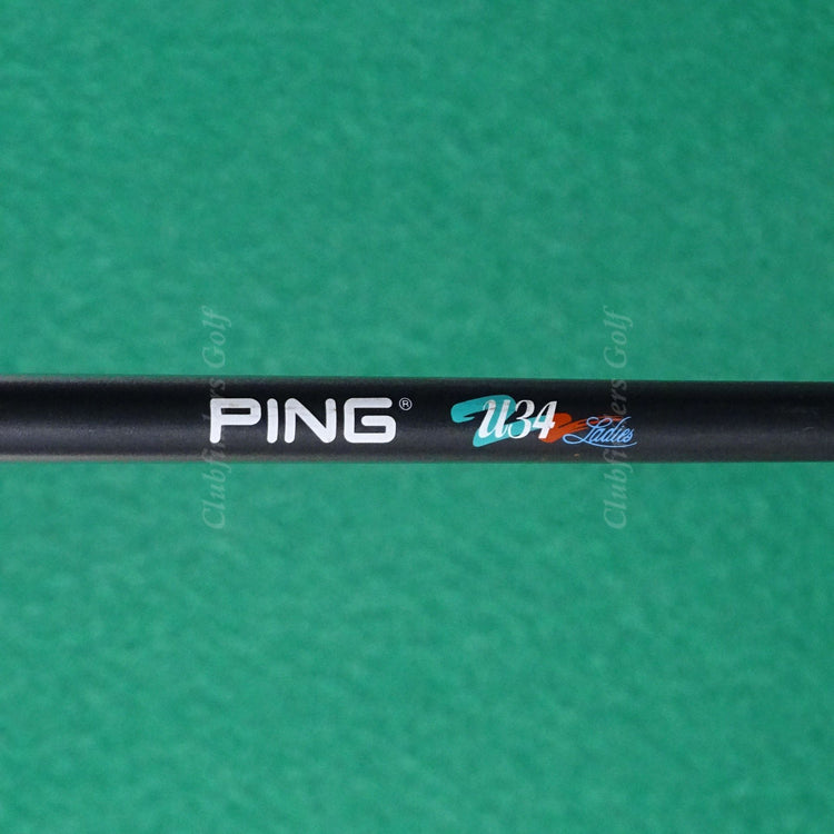 Lady Ping ISI Nickel Orange Dot Single 7 Iron Factory U34 Graphite Ladies