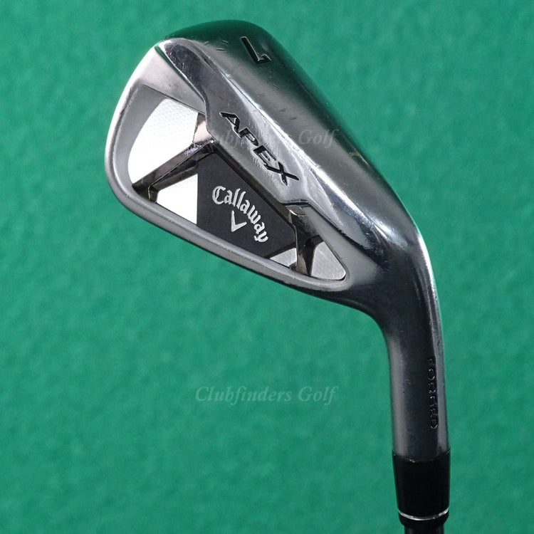Callaway Apex 2021 Forged Single 7 Iron Recoil Dart F3 75 Graphite Regular