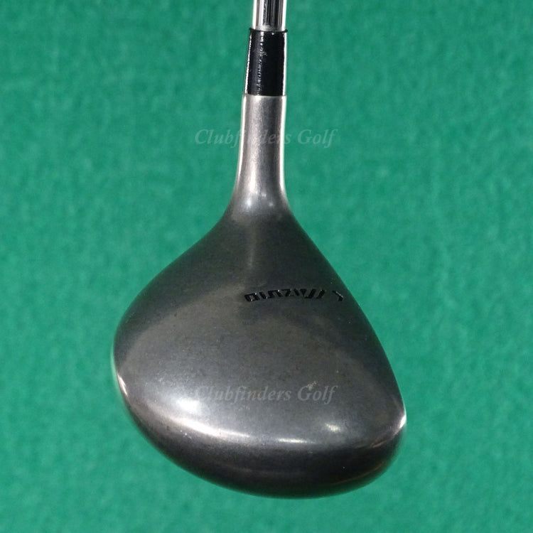 Lady Mizuno Silver Cup Midsize 1 & 3 Woods Factory Steel Ladies SET OF 2