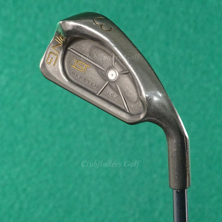 Ping ISI Nickel White Dot Single 3 Iron Karsten Z-Z65 Steel Stiff