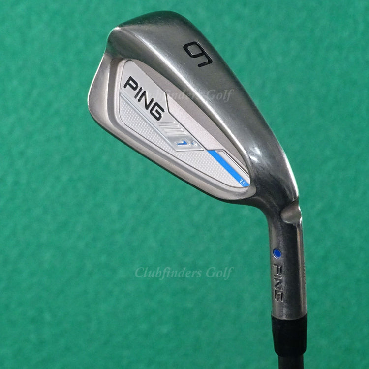 Ping i Series E1 Blue Dot Single 6 Iron Paderson Kinetixx Graphite Seniors