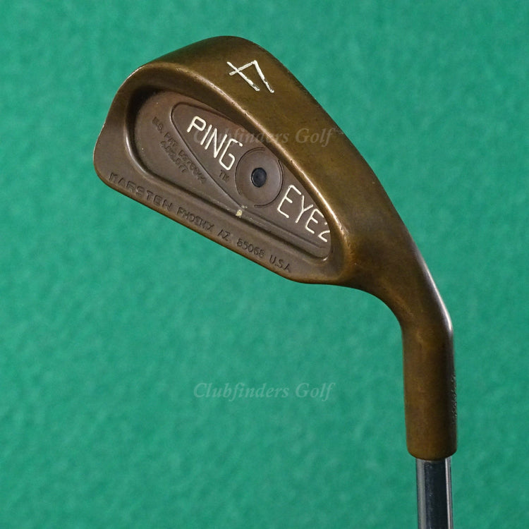 Ping Eye 2 BeCu Copper Black Dot Single 4 Iron Karsten KT-Shaft Steel Stiff