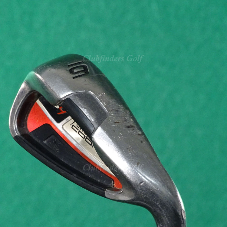 King Cobra S9 2008 Single 6 Iron True Temper Stepped Steel Stiff