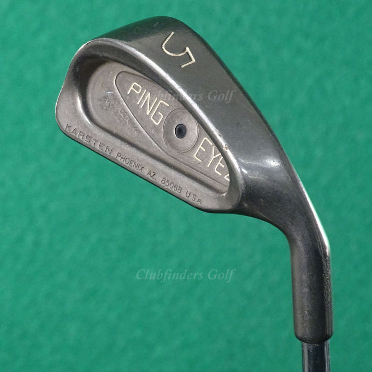 Ping Eye 2 Black Dot Single 5 Iron Karsten K-Shaft Steel Stiff