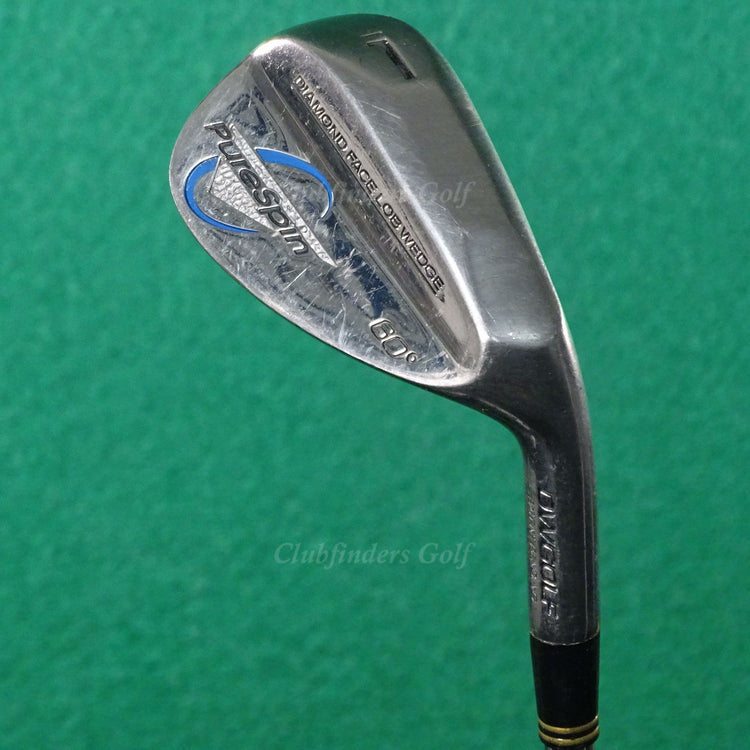 DW Golf Pure Spin Diamond Face 60° LW Lob Wedge Precision Rifle 6.5 Steel Stiff