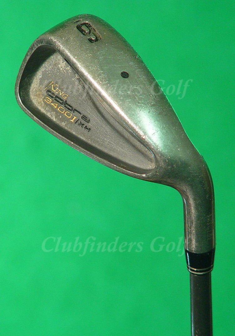 King Cobra 3400 I/XH Single 6 Iron Graphite Design YS-5.1 Graphite Stiff