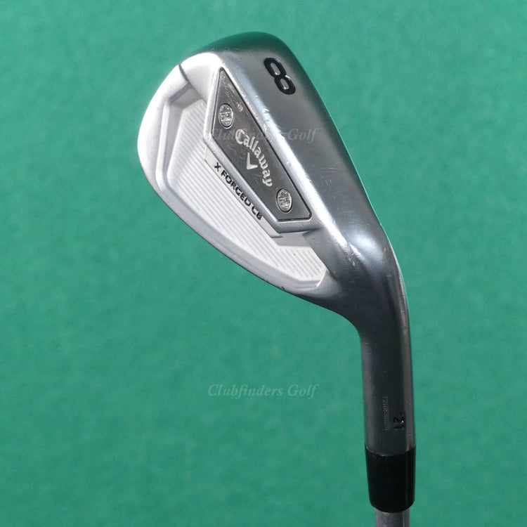 Callaway X Forged CB '21 Single 8 Iron Project X LS 6.0 120g Steel Stiff