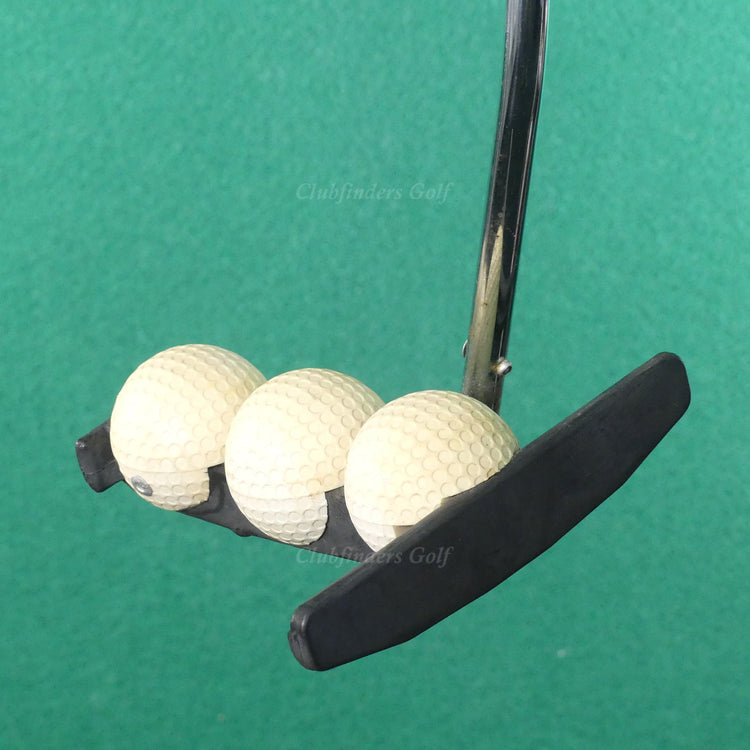 RARE Dave Pelz Original 3-Ball Forced Balance 35" Putter Golf Club Training Aid