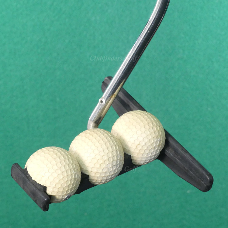 RARE Dave Pelz Original 3-Ball Forced Balance 35" Putter Golf Club Training Aid