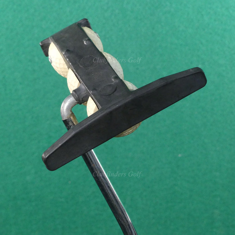RARE Dave Pelz Original 3-Ball Forced Balance 35" Putter Golf Club Training Aid