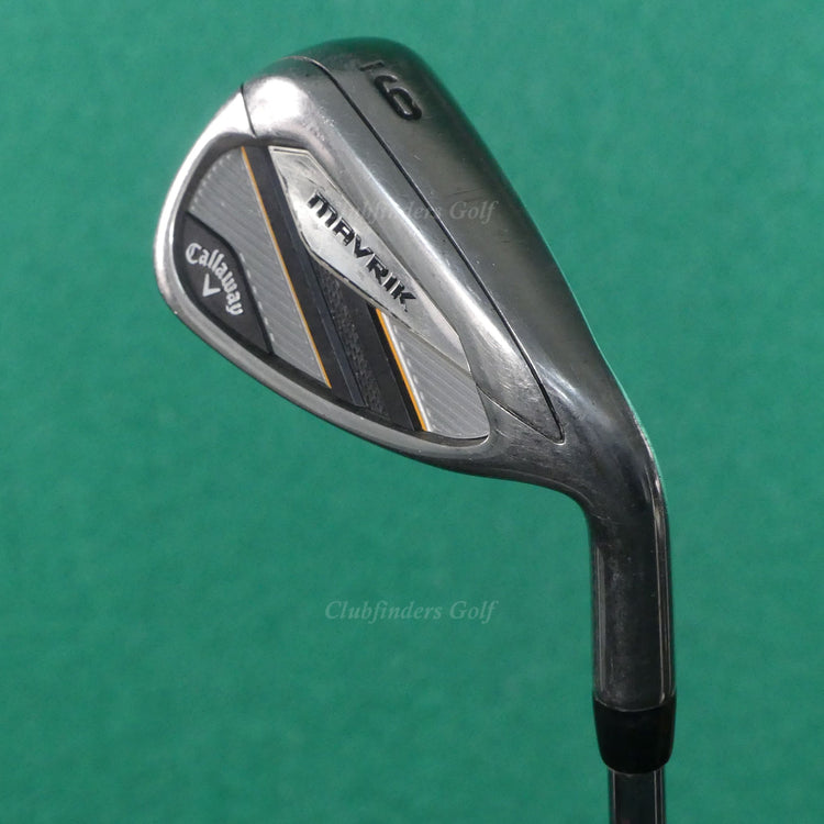 Callaway Mavrik Single 9 Iron Stepped Steel Stiff