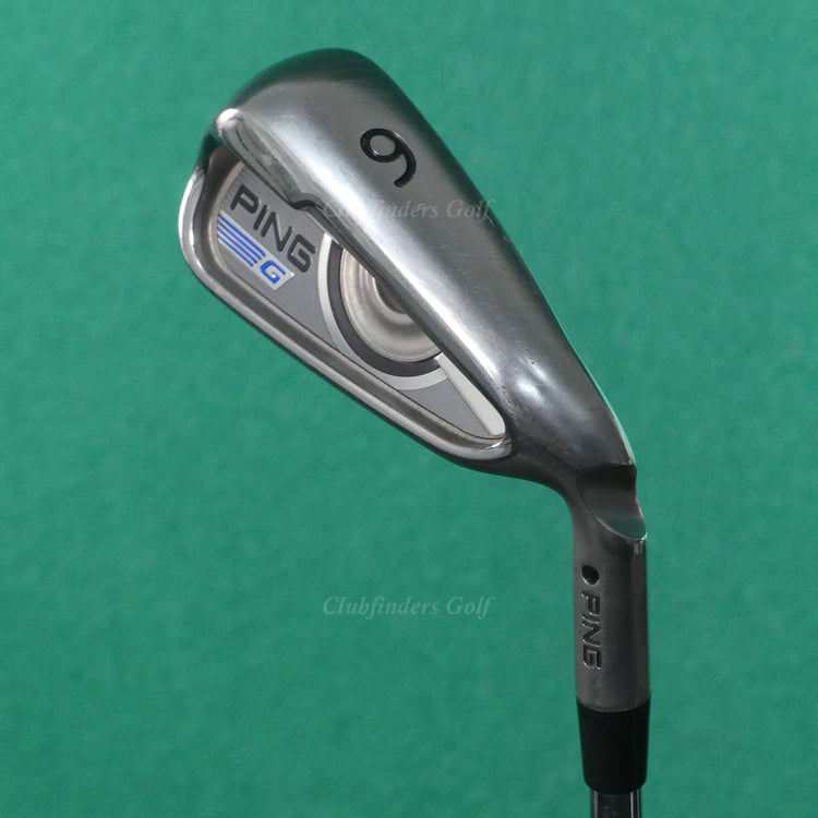 Ping G Series Black Dot Single 6 Iron Nippon AWT 2.0 Steel Stiff