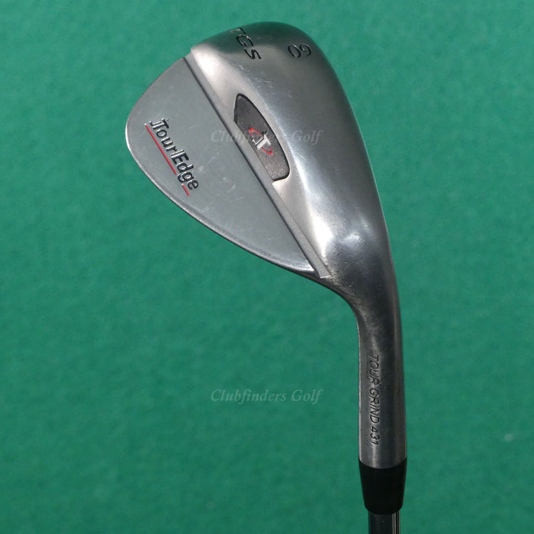 Tour Edge TGS Tour Grind 431 60° LW Lob Wedge Factory Pure Feel Steel Wedge