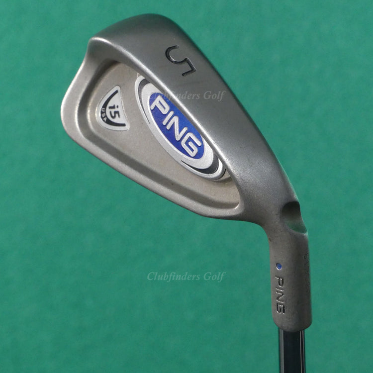 Ping i5 Blue Dot Single 5 Iron Factory CS Lite Steel Stiff