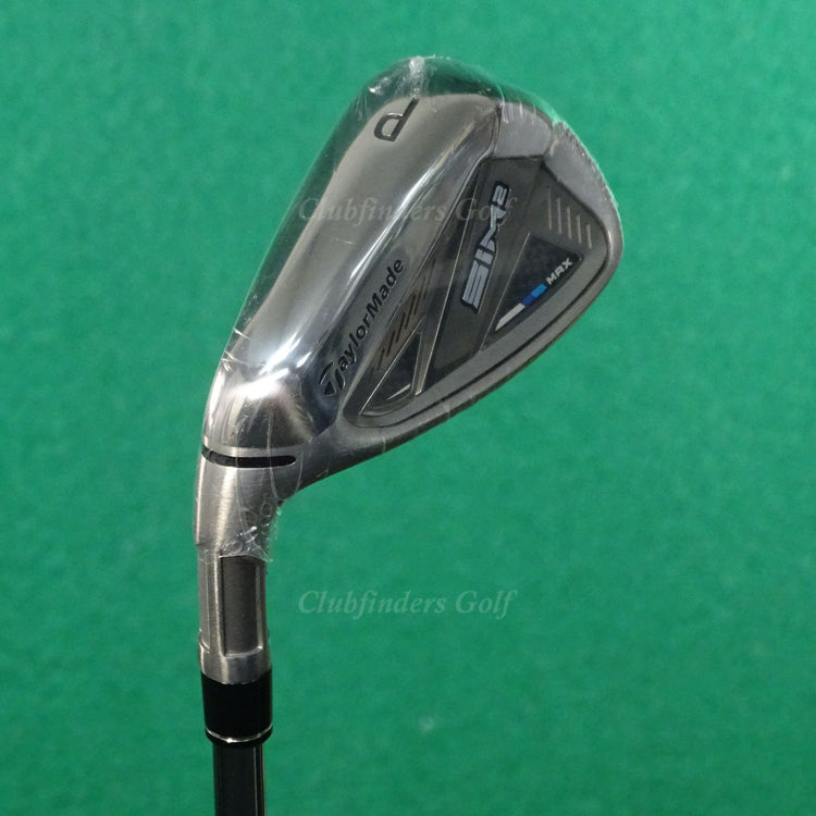 NEW LH TaylorMade SIM2 Max PW Pitching Wedge KBS Max MT 85 Steel Regular