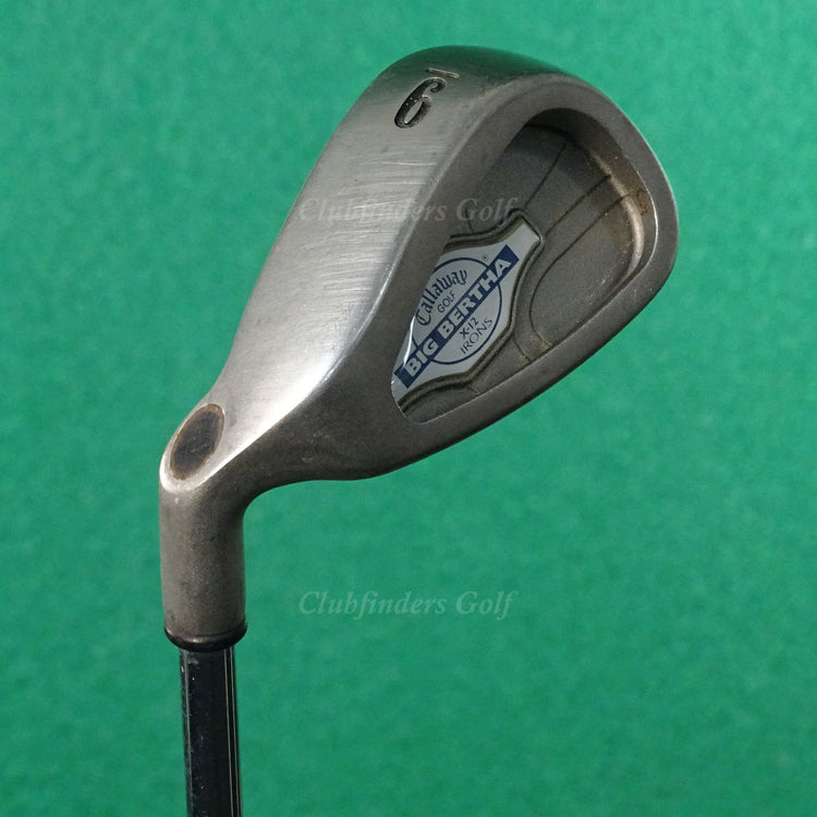 LH Callaway Big Bertha X-12 Single 9 Iron Memphis 10 '98 Steel Uniflex