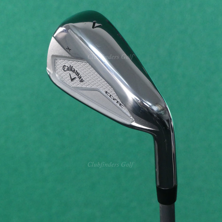 Callaway Elyte X Single 7 Iron Project X Denali Charcoal 5.5 Graphite Regular