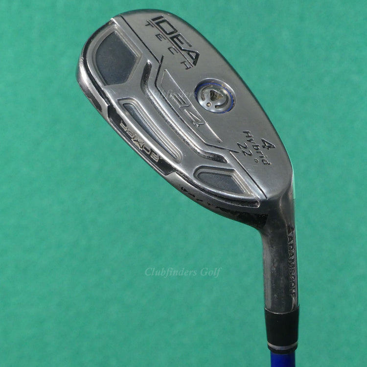 Adams Idea Tech a4 22° Hybrid 4 Iron Mitsubishi JavlnFX h80 Graphite Stiff