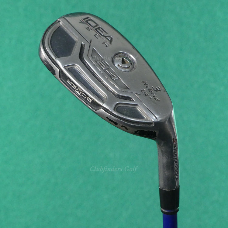 Adams Idea Tech a4 19° Hybrid 3 Iron Mitsubishi JavlnFX h80 Graphite Stiff