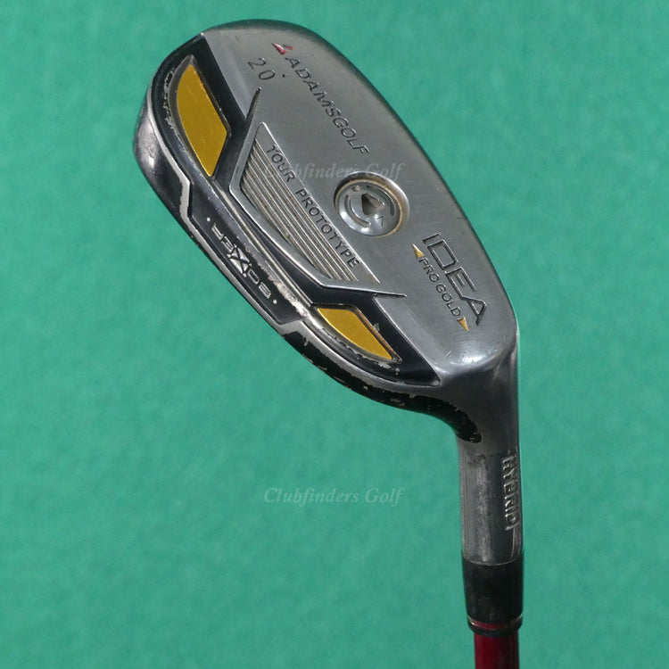 Adams Idea Pro Gold Boxer 20° Hybrid Matrix Ozik Altus Graphite Stiff