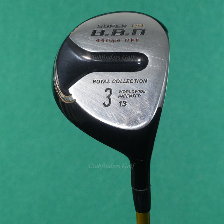 Royal Collection Super CV BBD 13° 3 Wood Aldila ProtoPype 80-X Graphite X Stiff