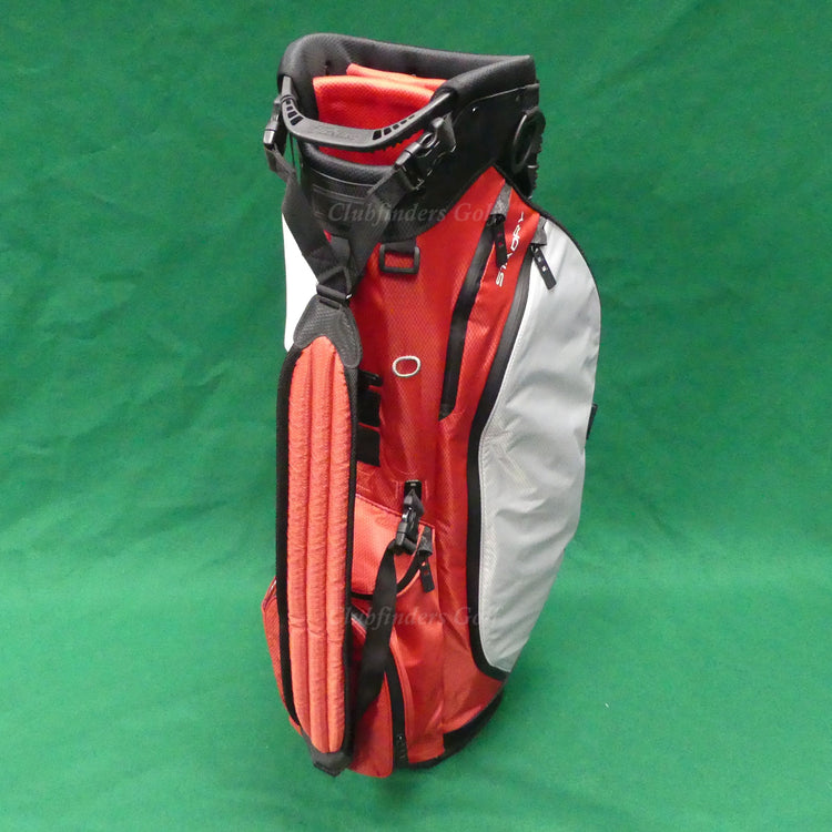 Titleist 2023 Players 4 StaDry Dark Red/Gray/Black Stand Bag w/ Raincover *READ*