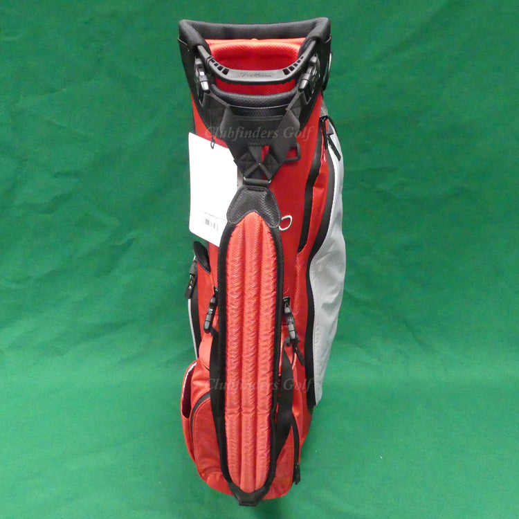 Titleist 2023 Players 4 StaDry Dark Red/Gray/Black Stand Bag w/ Raincover *READ*