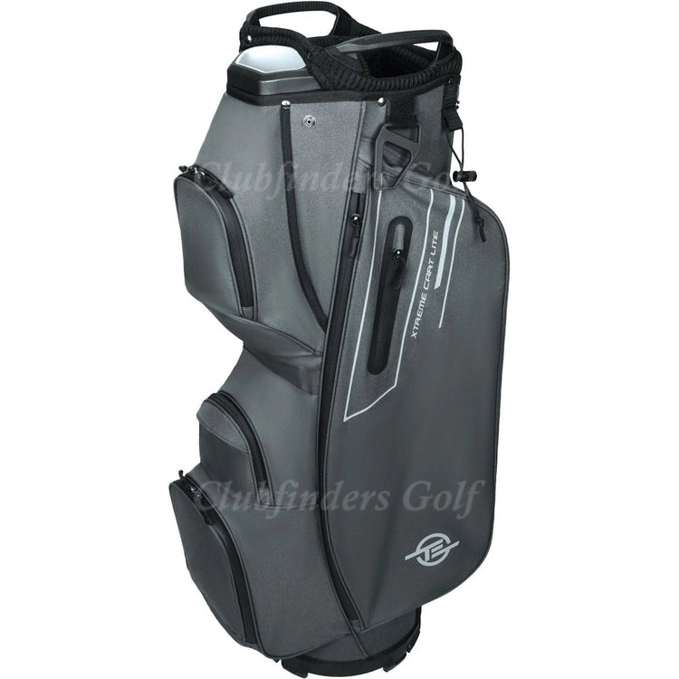 NEW Tour Edge Xtreme Lite Dark Grey 5-Way Golf Cart Bag w/ Raincover