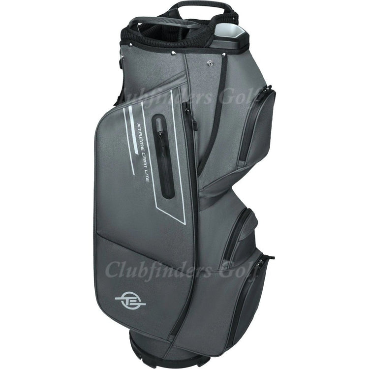 NEW Tour Edge Xtreme Lite Dark Grey 5-Way Golf Cart Bag w/ Raincover