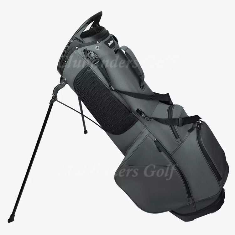 NEW Tour Edge Xtreme Lite Dark Grey 5-Way Golf Stand Bag w/ Raincover