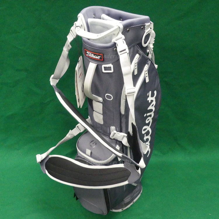 NEW Titleist 2023 Players 4 Washed Indigo 4-Way Golf Stand Bag w/ Raincover