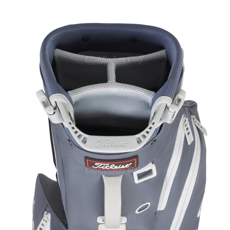 NEW Titleist 2023 Players 4 Washed Indigo 4-Way Golf Stand Bag w/ Raincover