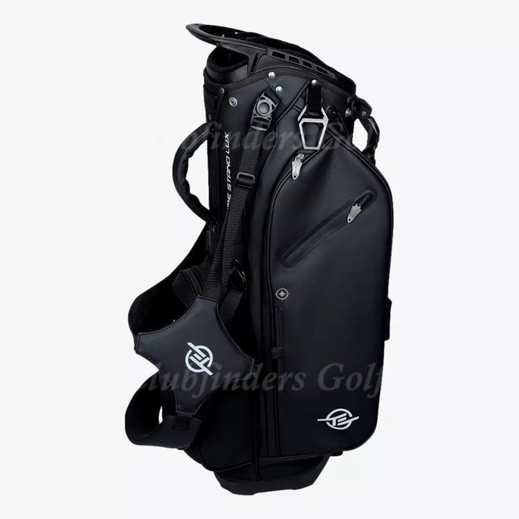 NEW Tour Edge Xtreme Lux Black 5-Way Golf Stand Bag w/ Raincover