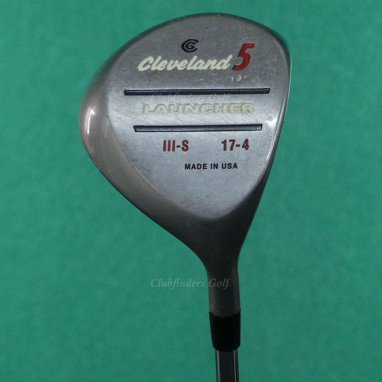 Cleveland Launcher III-S 17-4 Fairway 19° 5 Wood Factory HET Steel Firm