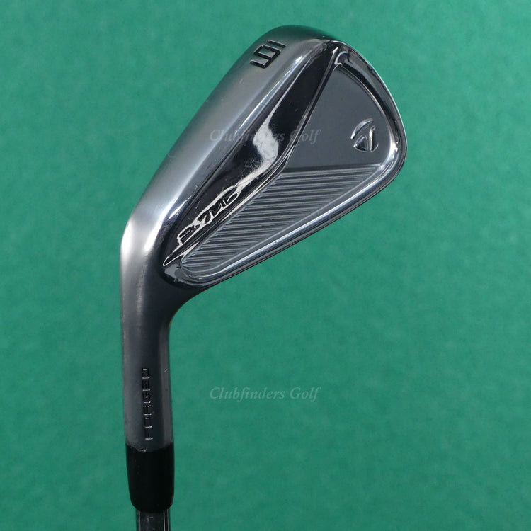 LH TaylorMade 2023 P-7MC Forged Single 6 Iron Precision Rifle 6.0 Steel Stiff