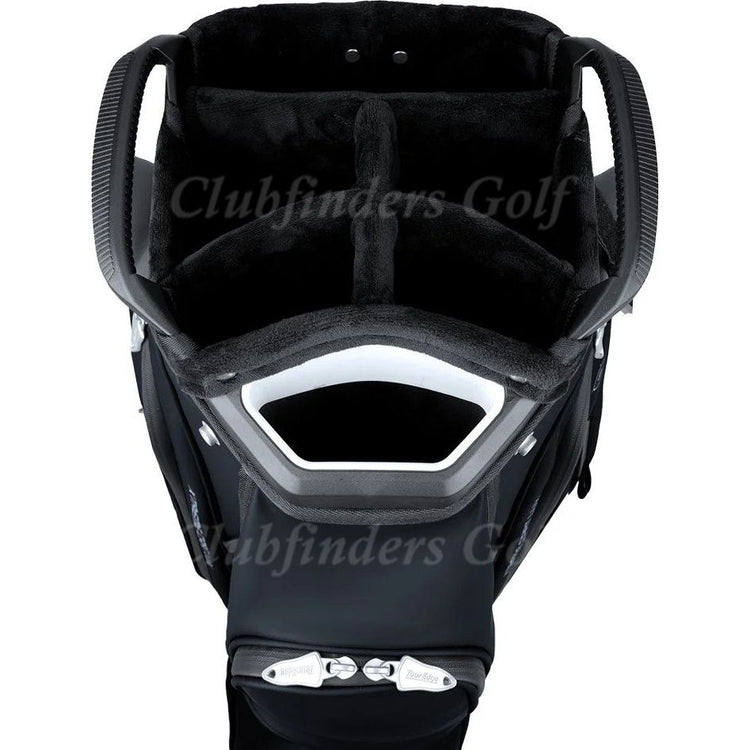 NEW Tour Edge Xtreme Lux Black 5-Way Golf Cart Bag w/ Raincover