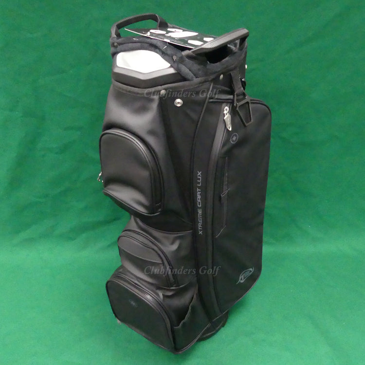 NEW Tour Edge Xtreme Lux Black 5-Way Golf Cart Bag w/ Raincover