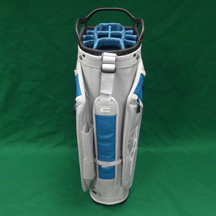 NEW Lady Cobra Golf 2024-2025 Fly-XL 2 Silver / Blue Golf Cart Bag w/ Raincover