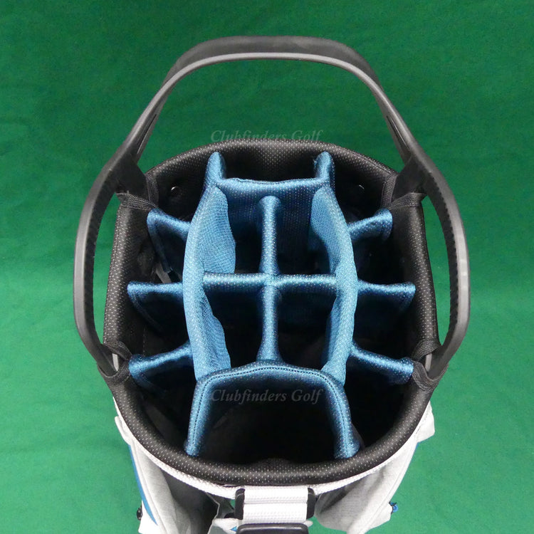 NEW Lady Cobra Golf 2024-2025 Fly-XL 2 Silver / Blue Golf Cart Bag w/ Raincover