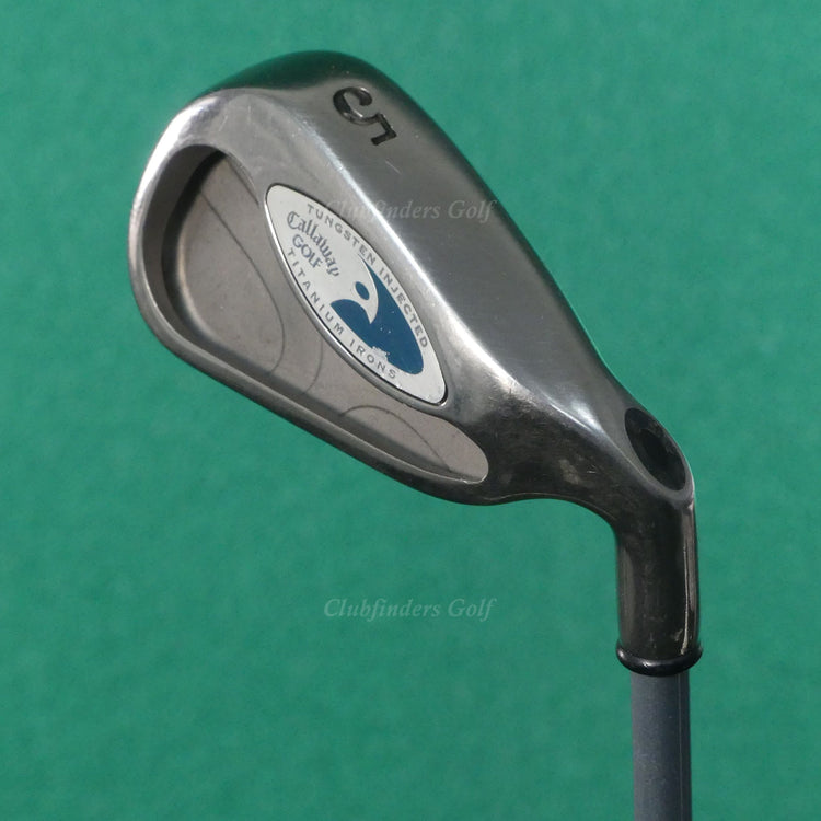 Lady Callaway Original Hawk Eye Single 5 Iron Factory Gems Graphite Ladies